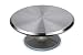 Ateco 615 Revolving Cake Decorating Stand Aluminum Turntable and Base, 12-Inch Round