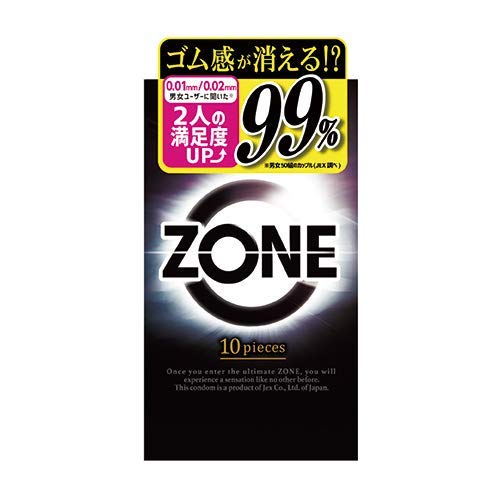 【３個セット】 コンドーム ZONE ゾーン (10個入)×３個セット商品画像