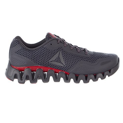 Reebok Men's Zigpulse-SE Sneaker, Sport-ash Grey/Excellent red/Black, 11.5 M US