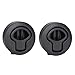 ADrivWell 2Pcs Black Plastic Slam Latch Flush Door Pull Latch for Boat Deck Hatch Flush Door Pull Latch