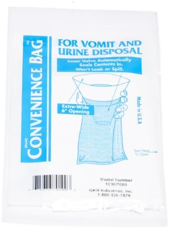 Convenience Bag For Vomit and Urine Disposal
