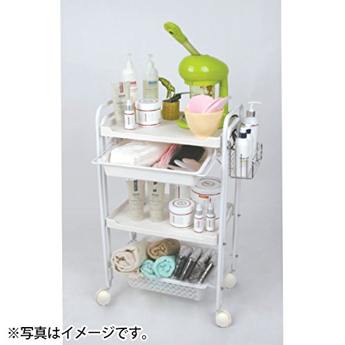 期間限定送料無料 多目的ワゴン 4段 引出し付 幅50 奥行30 高さcm 全3色 ホワイト エステワゴン ネイルワゴン 美容室ワゴン キッチンワゴン マルチワゴン サイドワゴン キャスターワゴン キャスター付き インテリア 収納 業務用 サロン ワゴン ラック