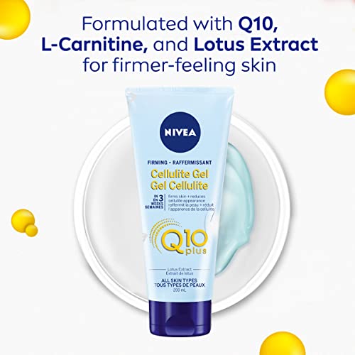 q10 and l carnitine cream Nivea Firming CELLULITE GEL PLUS Q10 L-Carnitine 200 ml (6.8 fl oz) Made in  France in Dubai - UAE