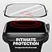 Screen Protector for Apple Watch Series 4 44mm, Waterproof Crystal Clear Scratch Resist Anti-Bubble HD Clear Film [3-Pack]