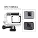 Kupton Waterproof Case for GoPro Hero 7 Silver/White Housing Case Accessaries Diving Protective Housing Shell 45 Meter for Go Pro Hero7 Silver White Action Camera with Bracket Accessories