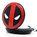 Fashion Cosplay Movie Deadpool Black Quartz Pocket Watch Men's Necklace Chain Jewellery Pendant