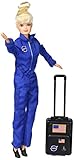 Daron Astronaut Doll (Female) in Blue Suit - ( Styles may Vary )