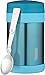 Thermos Food Jar with Folding Spoon, 16 oz, Pink