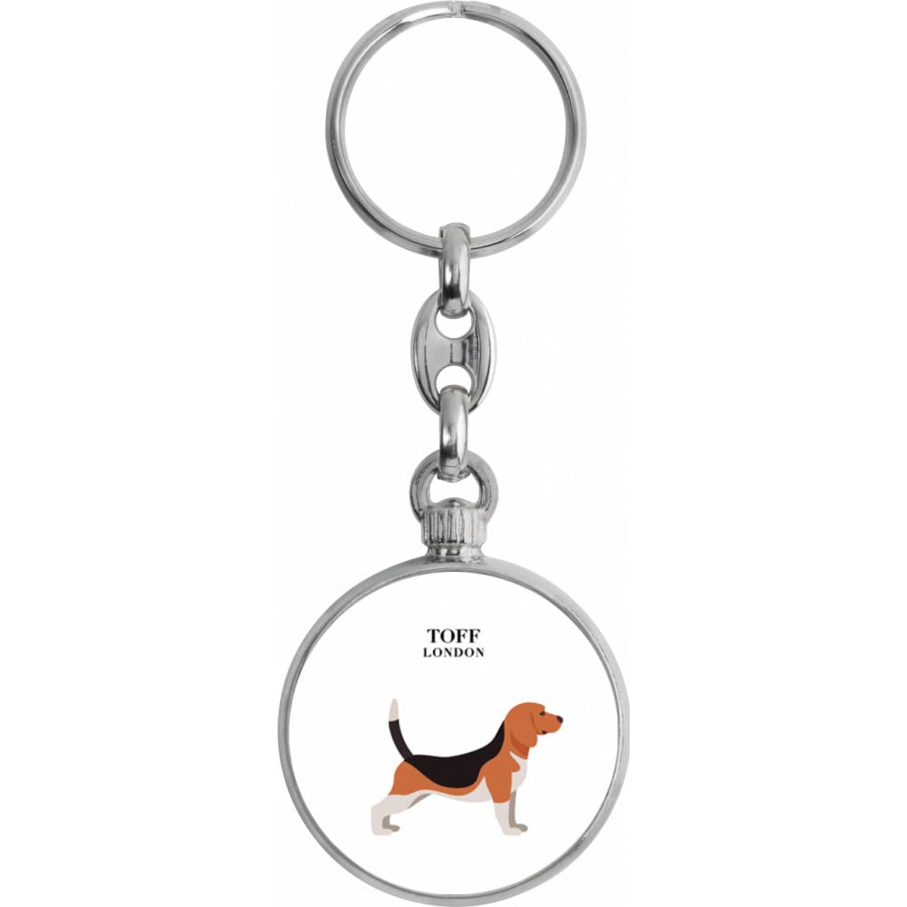 Toff London Beagle Dog Keyring