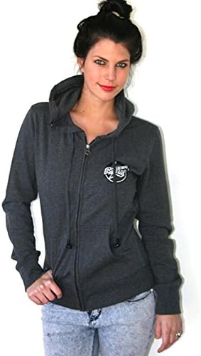 Rusty - Spectacle Charcoal Juniors Zip Hoodie - Large