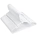 Tosnail 40 Pack White Plastic Children's Hangers - Great for Laundry or Closet - 11.75