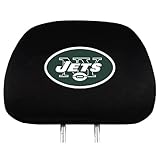 Team ProMark New York Jets Head Rest Covers - Set of 2