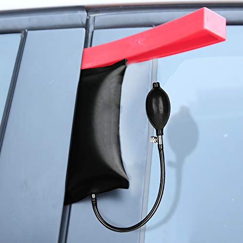 Professional Car Lockout Kit (13 pcs) Emergency Vehicle Door Unlock Tools with LED Light, Long