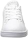 adidas NEO Advantage VS K Sneaker (Little Kid/Big Kid),White/White/Silver,2 M US Little Kid