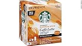 Starbucks Pumpkin Spice Caffe Latte Specialty Coffee K-Cups 6 Count