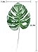 ZXSWEET Fake Faux Artificial Tropical Palm Leaves for Home Kitchen Party Decorations or Handcrafts 18 Counts