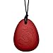 Dragon Sensory Chew Necklace for Boys - Sensory Chewable Jewelry by Munchables (Red)
