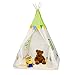 Kids Teepee Children Play Tent Children's Foldable Play House Tipi Wigwam Kids Room Decor for Indoor Outdoor Use Photo Prop Pictured