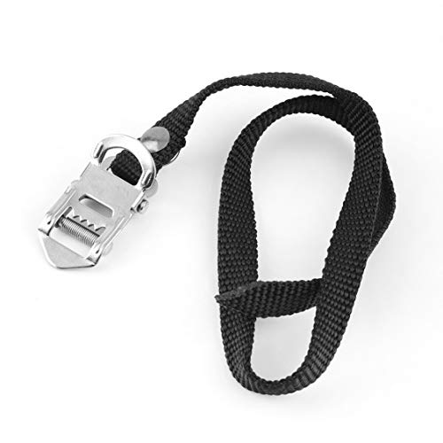 1 Pair MTB BMX Bike Cycling Pedal Nylon Straps Clips Replacement Black Pedal Toe Straps New Brand Durable