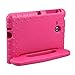 BMOUO Samsung Galaxy Tab E Lite 7.0 inch Kids Case - EVA ShockProof Light Weight Kids Case Super Protection Cover Handle Stand Kids Children Case for Samsung Galaxy Tab E Lite 7-Inch Tablet - Rose