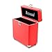 SW-B18s Retro Vintage leather Carrying Case for 45 RPM Records Red-7Inch