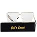 JOJO'S SECRET Oversized Square Sunglasses Metal Frame Flat Top Sunglasses JS009 (Gold/Transparent Red+Gold/Pink, 2.48)