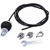 Sweetone Fitness Pulley Cable, 3M Adjutable Cable Steel Wire Rope, Replacement Gym Cable Machine Accessories, for Pulley…
