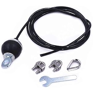Sweetone Fitness Pulley Cable, 3M Adjutable Cable Steel Wire Rope, Replacement Gym Cable Machine Accessories, for Pulley…