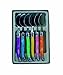 Coutellerie Tarrerias-Bonjean Set of 6 Laguiole Coffee Spoons Mixed Colours in a Box