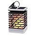 Espier Solar Lantern Outdoor Hanging 75 LED Dancing Flame Effect Solar Table Lights Umbrella Lights for Pathway Patio Yard Garden Decorative Waterproof Auto On/Off