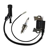 New Pack of Spark Plug + Ignition Coil fit for Honda Gx240 Gx270 Gx340 Gx390 8hp 9hp 11hp 13hp Engine Generator