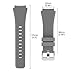 Sunface Sunface Grey Bands for Gear S3 Frontier/Classic Watch Silicone Bracelet, Sports Silicone Band Strap Replacement Wristband for Samsung Gear S3 Frontier/S3 Classic