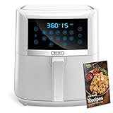 Air Fryer White, WETIE 7.5 Quart Air Fryer Oven