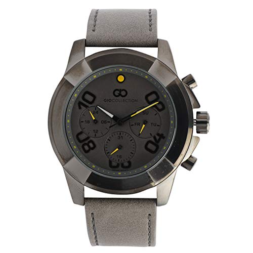 Gio Collection Multifunction Grey Dial Men's Watch