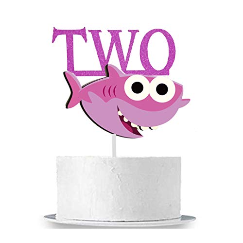3 GmakCeder+Shark+Birthday+Cake+Topper