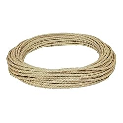 SGT KNOTS Twisted Sisal Rope for Cat Tree