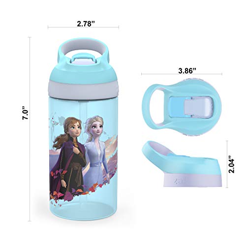 image for Zak Designs Disney Frozen II Movie Dinnerware Set Includes Plate, Bowl