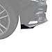 V8 GOD Front Chin Spoiler Winglets in Matte Black for 2015 2016 2017 Ford Mustang