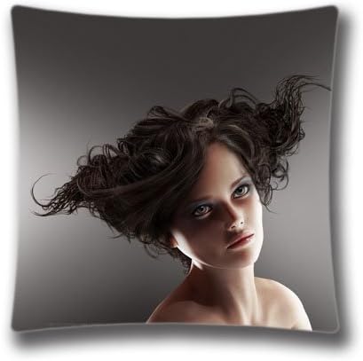 Creative Digital Art Standard Size Design Square Pillowcase- Custom Pillowcase with Invisible Zipper in 16X16 inches AnasaC33062