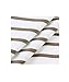 Vemvan Womens Long Sleeve Round Neck T Shirts Color Block Striped Casual Blouses Tops Brown
