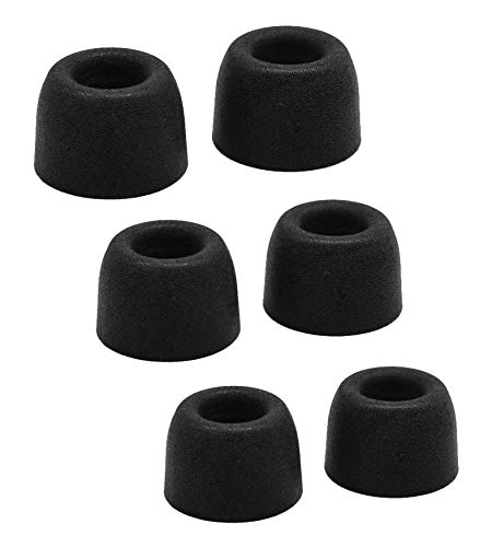 ALXCD Foam Eartips for Jabra Elite 65t Headphone, S/M/L 3 Size Memory Foam Ear Tips, Fit for Jabra Elite 65t Elite Active 65t