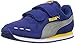 PUMA Cabana Racer Mesh V Kids Sneaker (Toddler/ Little Kid/ Big Kid), Mazarine Blue/ Limestone, 3 M US Little Kid