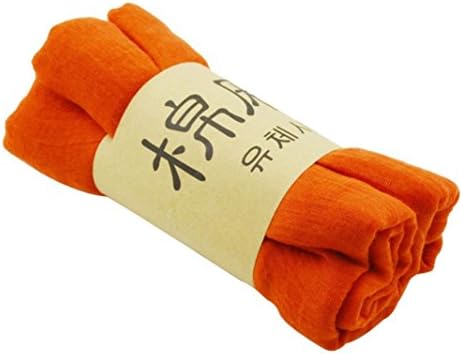 NEWONESUN Lady Women Long Candy Colors Soft Cotton Scarf Wrap Shawl Scarves Stole (Orange)