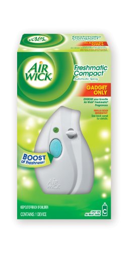 UPC 062338854373, Air Wick Freshmatic Compact Automatic Spray Air Freshener Dispenser, White, 1 Count