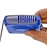 O2COOL Battery Powered Deluxe Necklace Fan For Personal Cooling With Adjustable Lanyard (Blue)