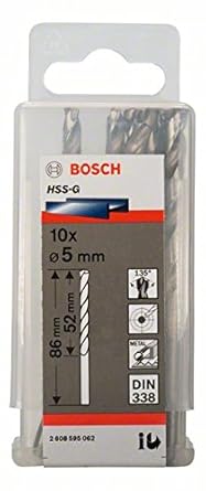 Bosch 2608595062 Metal Drill Bit (Blue)