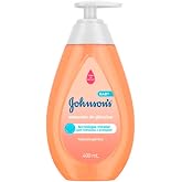 Sabonete Líquido de Glicerina Johnson's Baby, Da Cabeça aos Pés, 400ml | Com Glicerina Vegetal, Hipoalergênico, Livre de Para