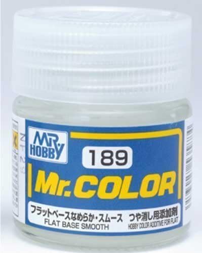 Gundam Mr. Color 189 - Flat Base Smooth Paint 10ml. Bottle Hobby by gunze