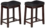 Angel Line Cambridge Padded Saddle Stool with