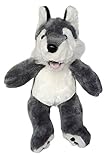 Cuddly Soft 16 inch Stuffed Wolf - We stuff 'em...you love 'em!